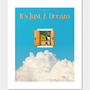 It's Just a Dream Design Posters and Art